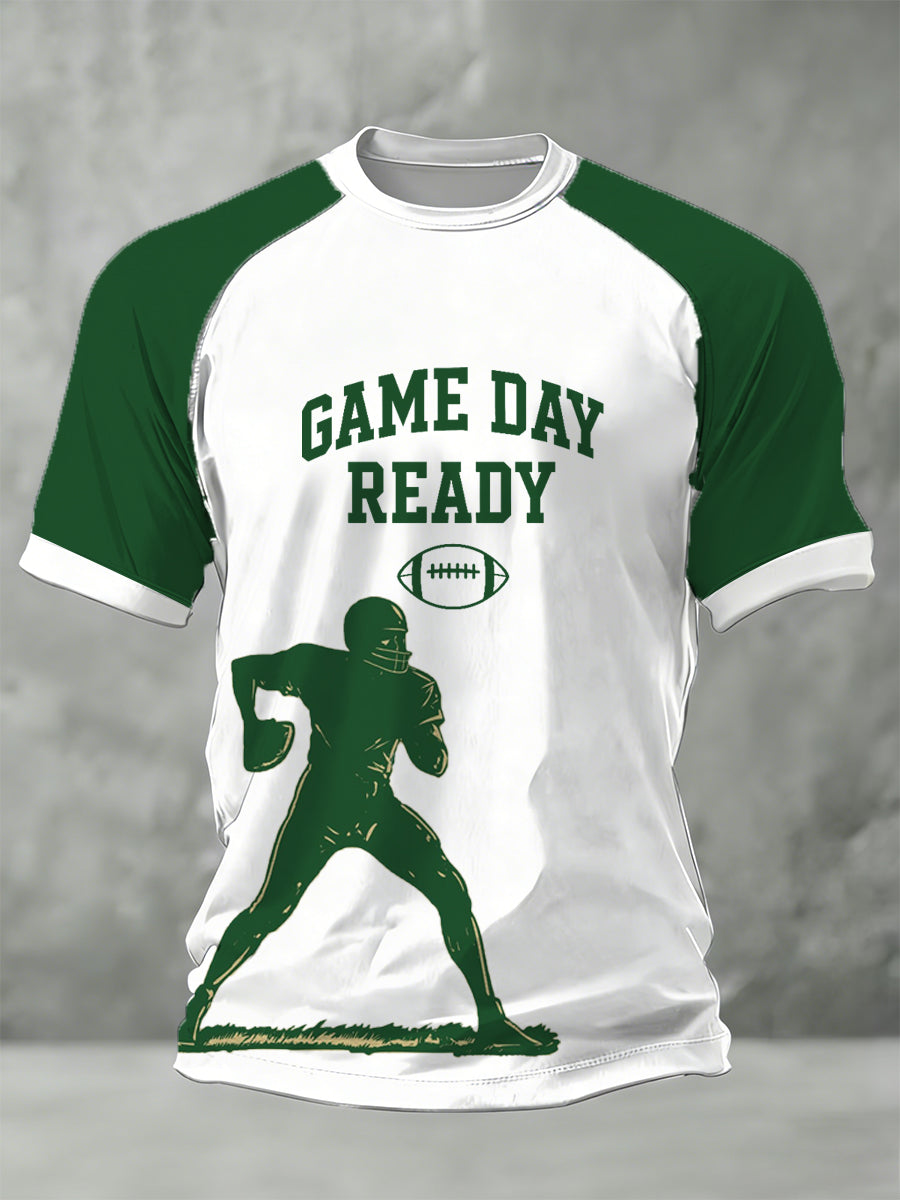 Men's Rugby Print T-Shirt