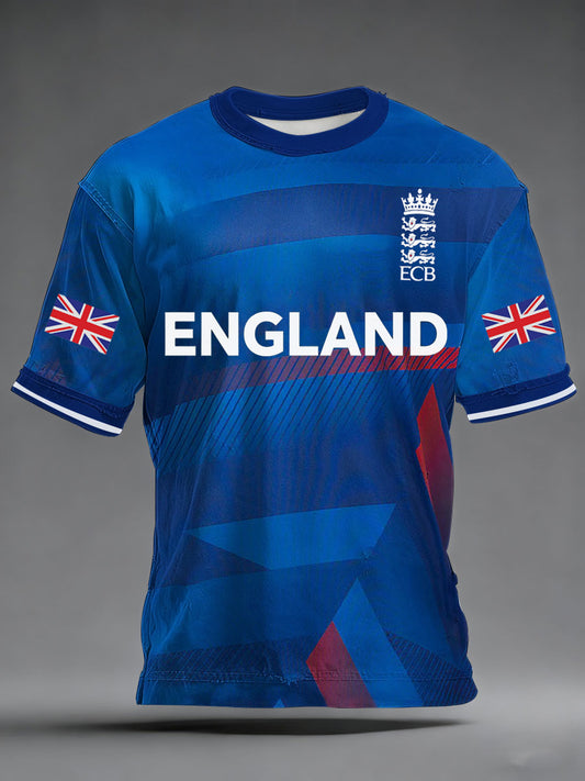 Men's Cricket Printed T-shirt