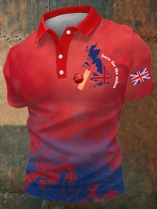 Men's Cricket Printed Shirt