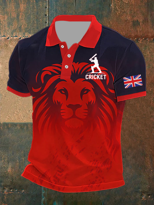 Men's Cricket Printed Shirt