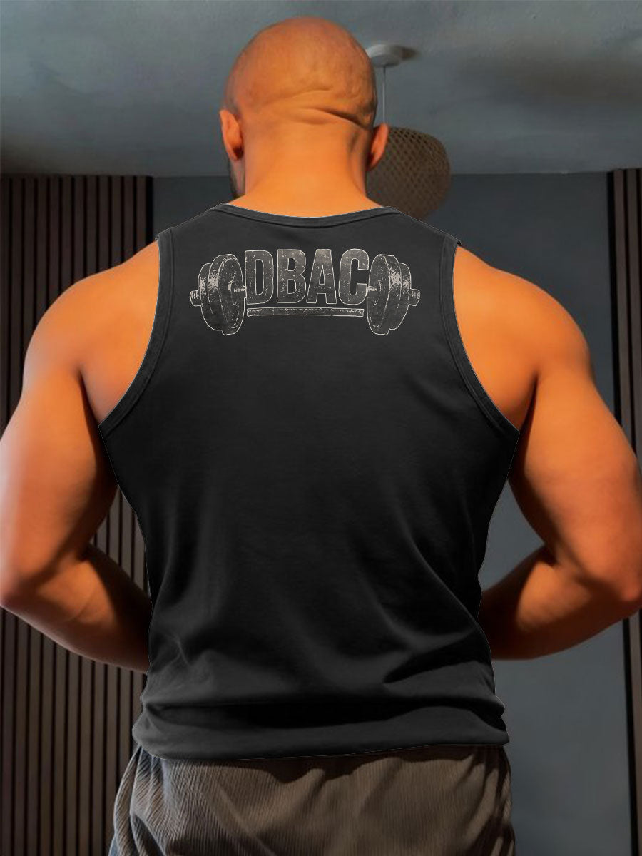 Men's Limerick Lion Ireland's Strongest Man Printed Tank Tops