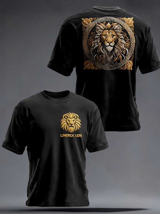 Men's Limerick Lion Ireland's Strongest Man Printed T-shirt