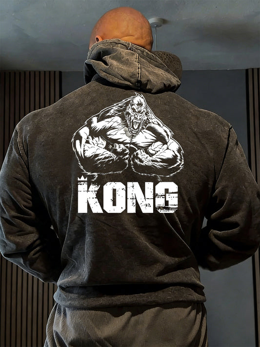 Men's Irish Pat O'Dwyer Fitness Print Hooded Sweatshirt