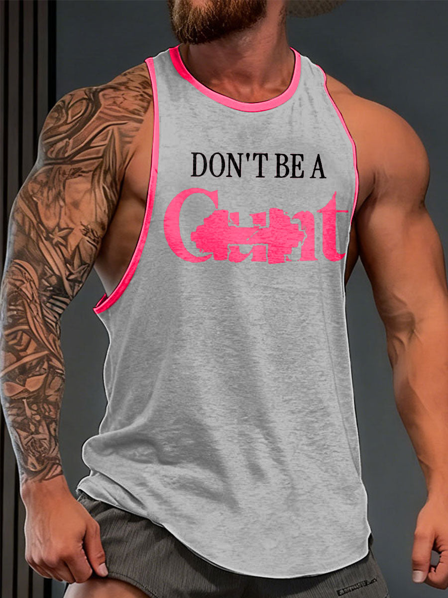 Men's Limerick Lion Ireland's Strongest Man Printed Tank Tops
