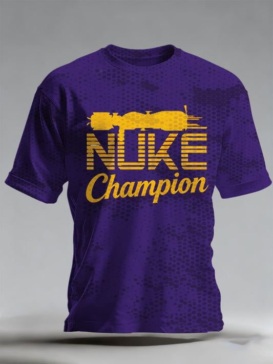 Men's British Darts Championship Print Commemorative T-Shirt