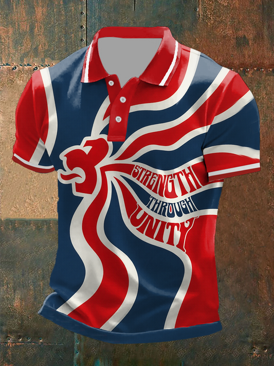 Men's British Flag Lion Shirt