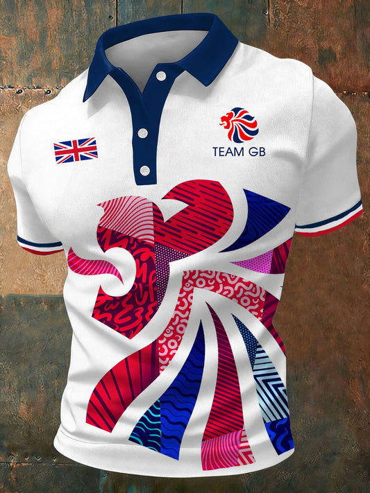 Men's British Flag Lion Shirt