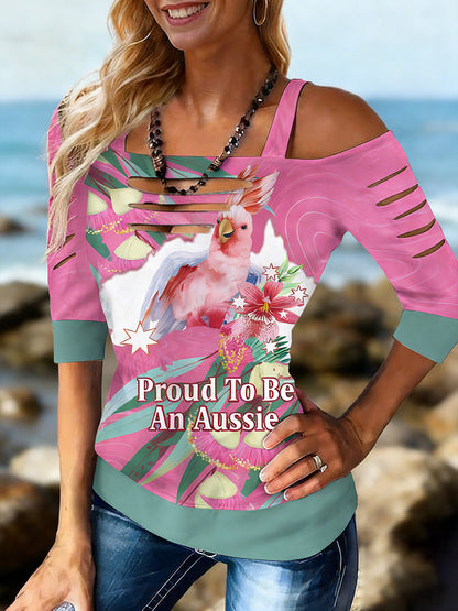 Women's Vintage Australian Holiday Casual Comfortable Top