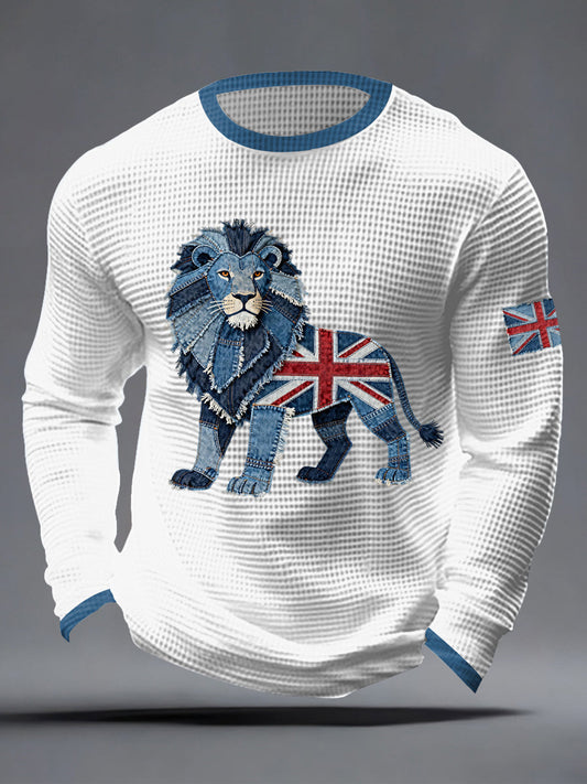 Men's British Style Waffle Top