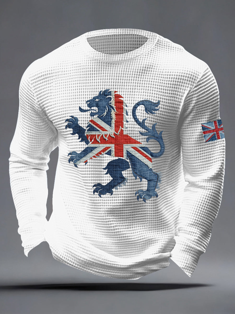 Men's British Style Waffle Top