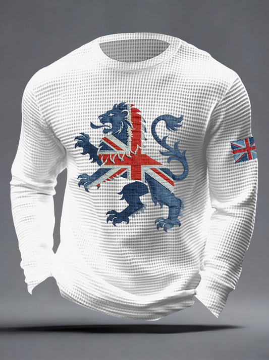 Men's British Style Waffle Top