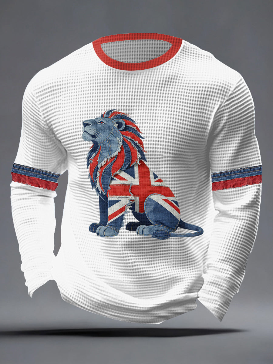 Men's British Style Waffle Top