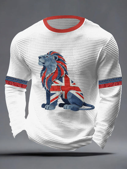 Men's British Style Waffle Top