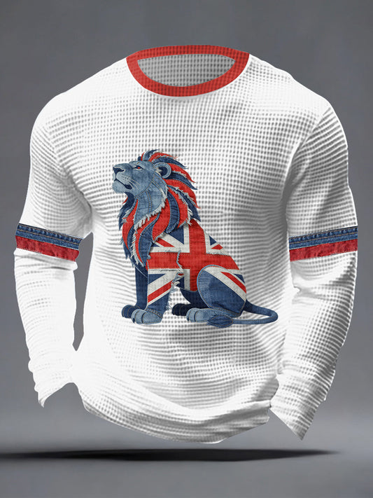 Men's British Style Waffle Top