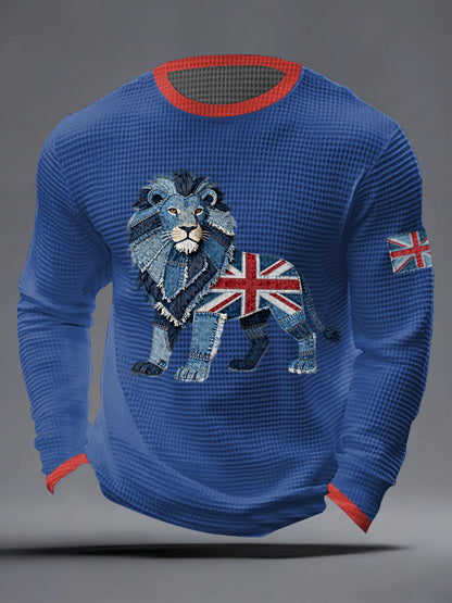 Men's British Style Waffle Top