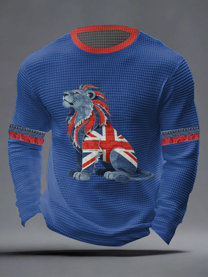 Men's British Style Waffle Top
