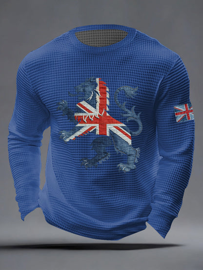 Men's British Style Waffle Top
