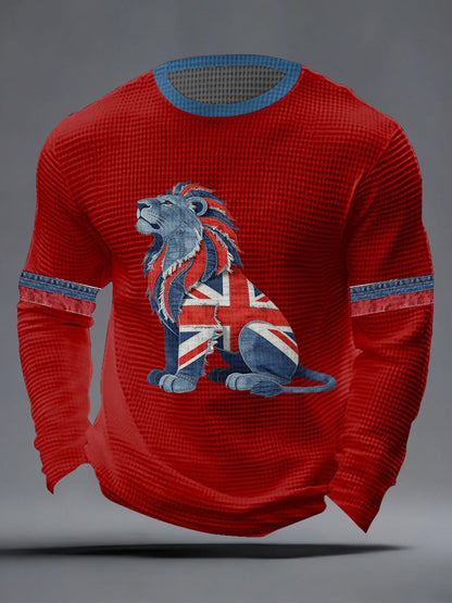 Men's British Style Waffle Top