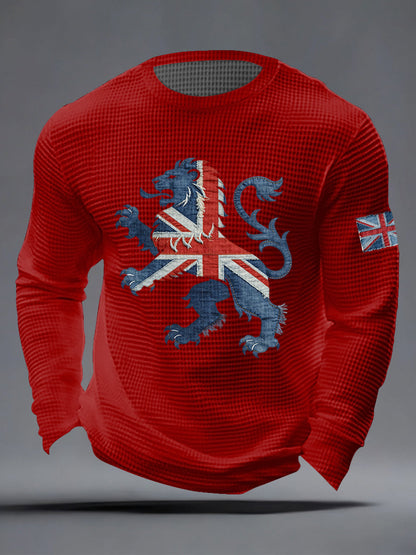 Men's British Style Waffle Top