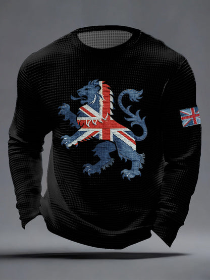 Men's British Style Waffle Top