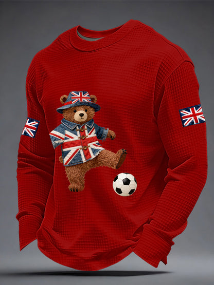 Men's British Style Waffle Top