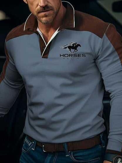 Men's Cheltenham Festival Printed Long Sleeve shirt