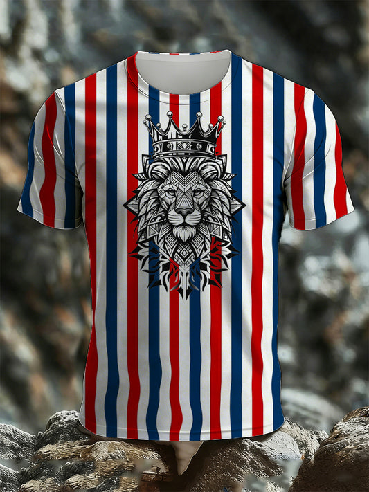 Men's British-Style Printed T-Shirt