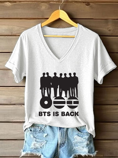 Women's K-pop Boy Band T-shirt