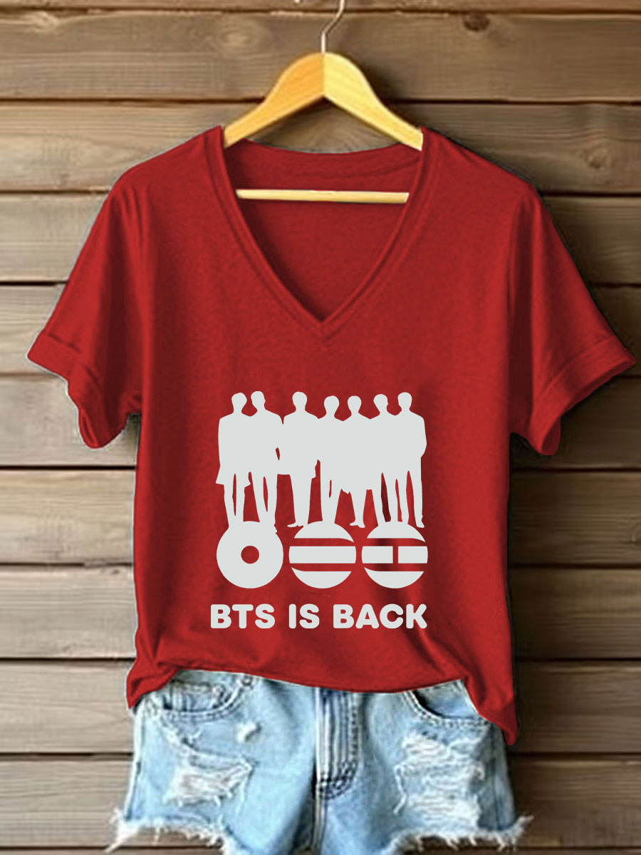 Women's K-pop Boy Band T-shirt