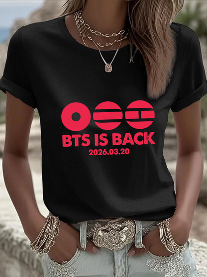 Women's K-pop Boy Band T-shirt