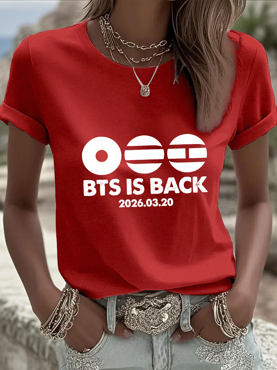 Women's K-pop Boy Band T-shirt