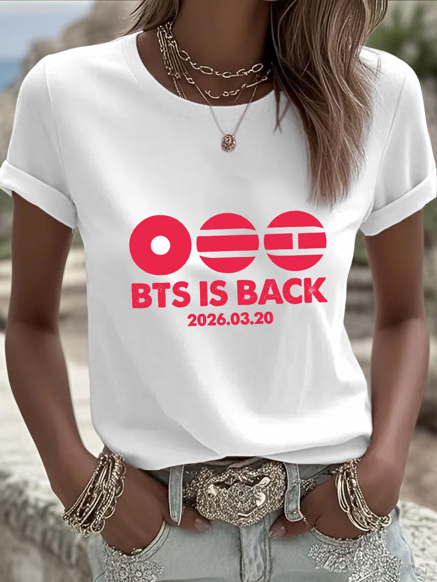 Women's K-pop Boy Band T-shirt