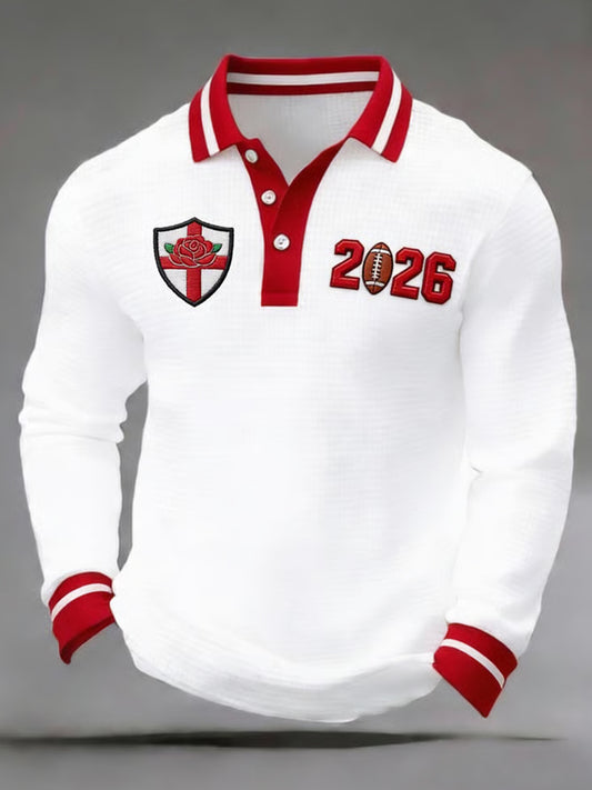 Men's England Rugby Print Sweatshirt