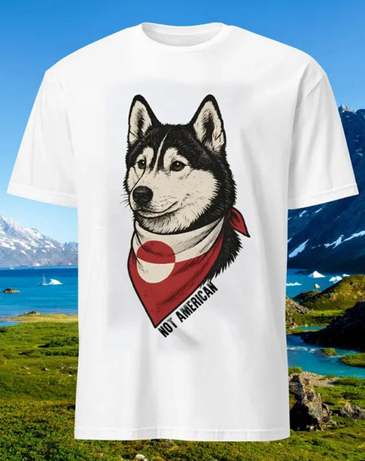 Men's Greenland Print Crew Neck Short Sleeve T-shirt
