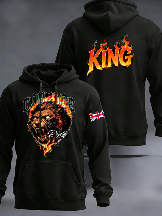 Men's British-Style Printed Sweatshirt