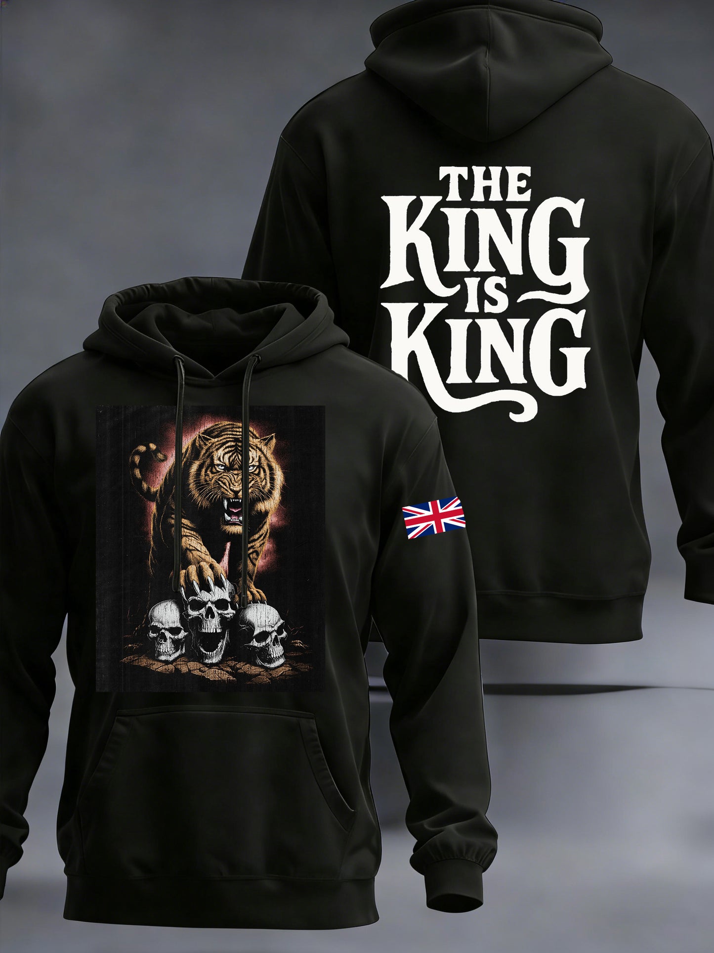 Men's British-Style Printed Sweatshirt