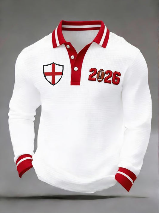 Men's England Rugby Print Sweatshirt