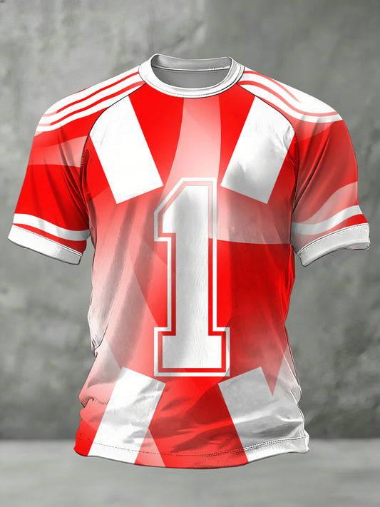 Men's Liverpool-Themed Printed T-Shirt