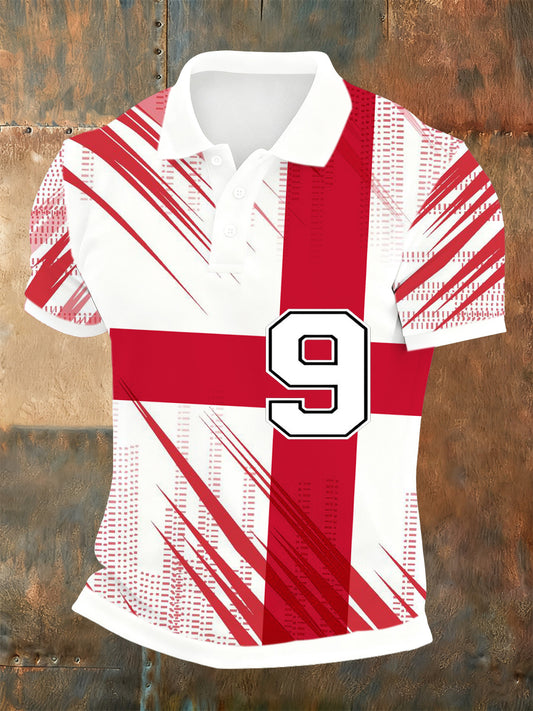 Men's Liverpool-Themed Printed Polo Shirt