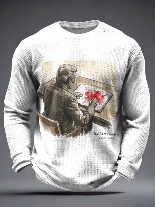 Retro Italian Fashion Designer The Last Emperor Waffle T-Shirt