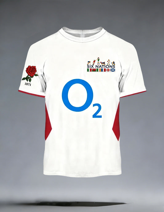 Men's England Rugby Print T-shirt