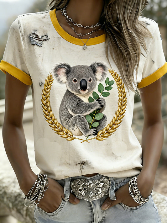 Women's Vintage Australian Holiday Casual Comfortable T-shirt