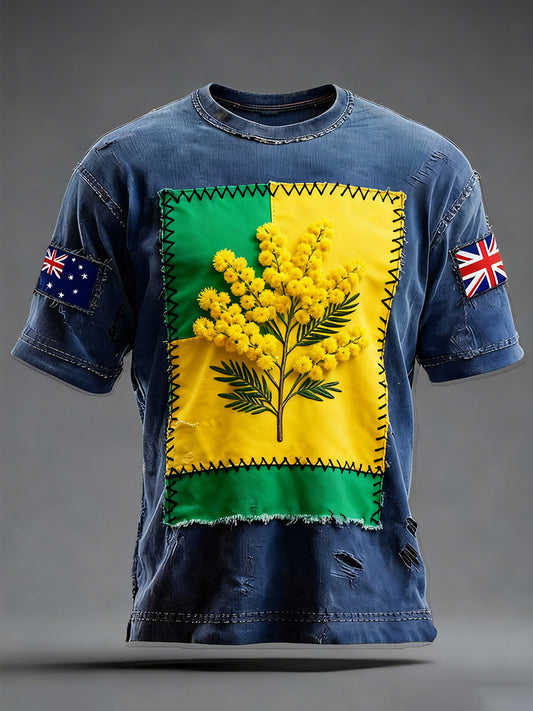 Men's Retro Australian Holiday Casual Fashion T-shirt