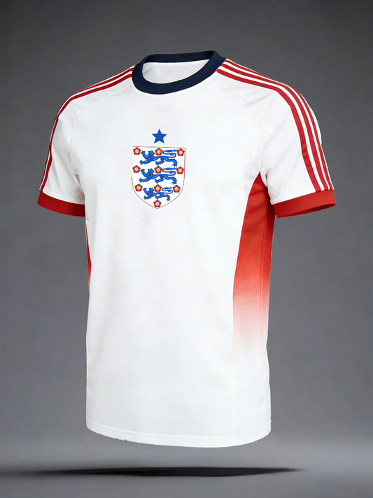 Men's UK Football Lover England Printed short sleeve t-shirt