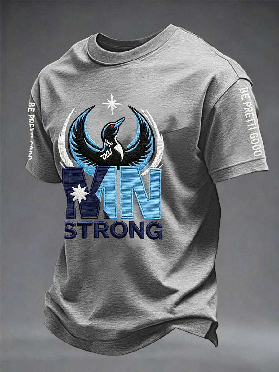 Men's Minnesota Strong Be Pretti Good  Short Sleeve T-shirt