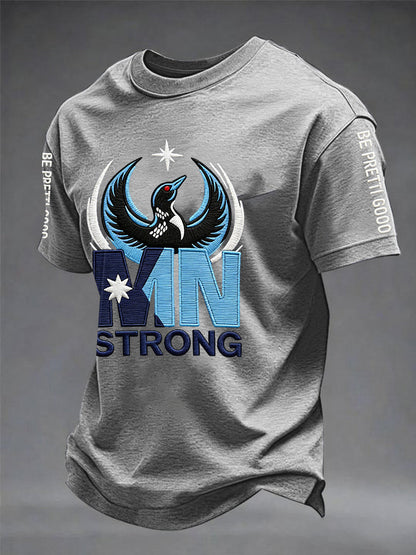 Men's Minnesota Strong Be Pretti Good  Short Sleeve T-shirt