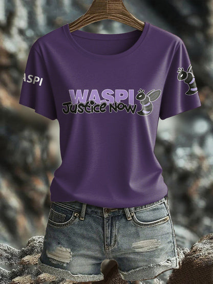 Women's WASPI Bee Printed T-shirt