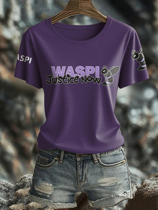 Women's WASPI Bee Printed T-shirt