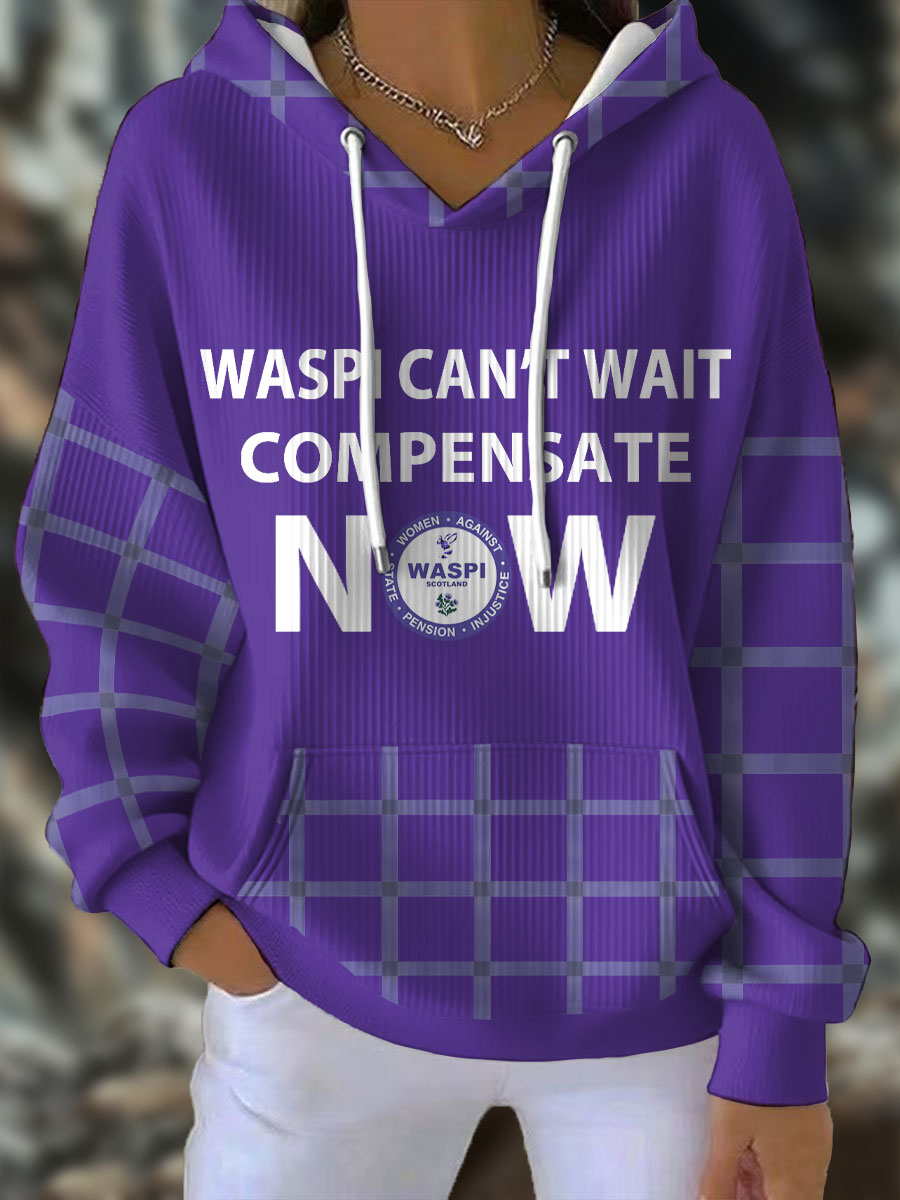 Women's WASPI Bee Scotland Printed Hoodie