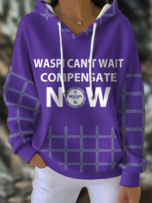 Women's WASPI Bee Scotland Printed Hoodie